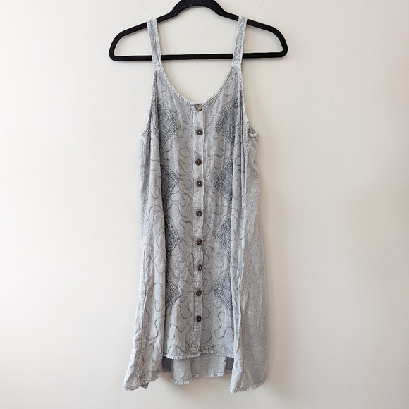 Vintage Boho Hippie Fairy Embroidered Dress Whimsigoth - Picture 1 of 8